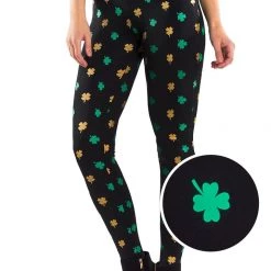 Tipsy Elves Women Clover Leggings
