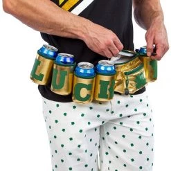 Tipsy Elves Lucky Fanny Pack With 6 Drink Holders