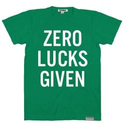 Tipsy Elves Men's Zero Lucks Given Tee