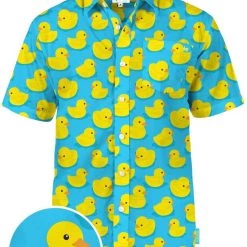 Tipsy Elves Sales 26 Tipsy Elves Men's Rubber Ducky Hawaiian Shirt