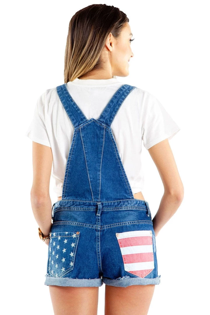 Tipsy Elves Women's Freedom Overalls 2 Tipsy Elves Women's Freedom Overalls