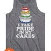 Tipsy Elves I Take Pride In My Cakes Tank Top - Men's Cut