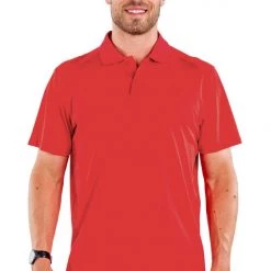 Tipsy Elves Men's Red Golf Polo 8 Tipsy Elves Men's Red Golf Polo