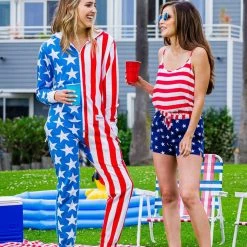 Tipsy Elves Women's USA Jumpsuit 7 Tipsy Elves Women's USA Jumpsuit