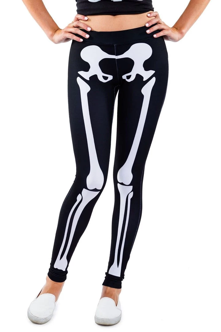 Tipsy Elves Skeleton Leggings 1 Tipsy Elves Skeleton Leggings