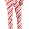 Tipsy Elves Men's Candy Cane Crusher Suit Pants