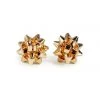 Tipsy Elves Gold Gift Bow Post Earrings