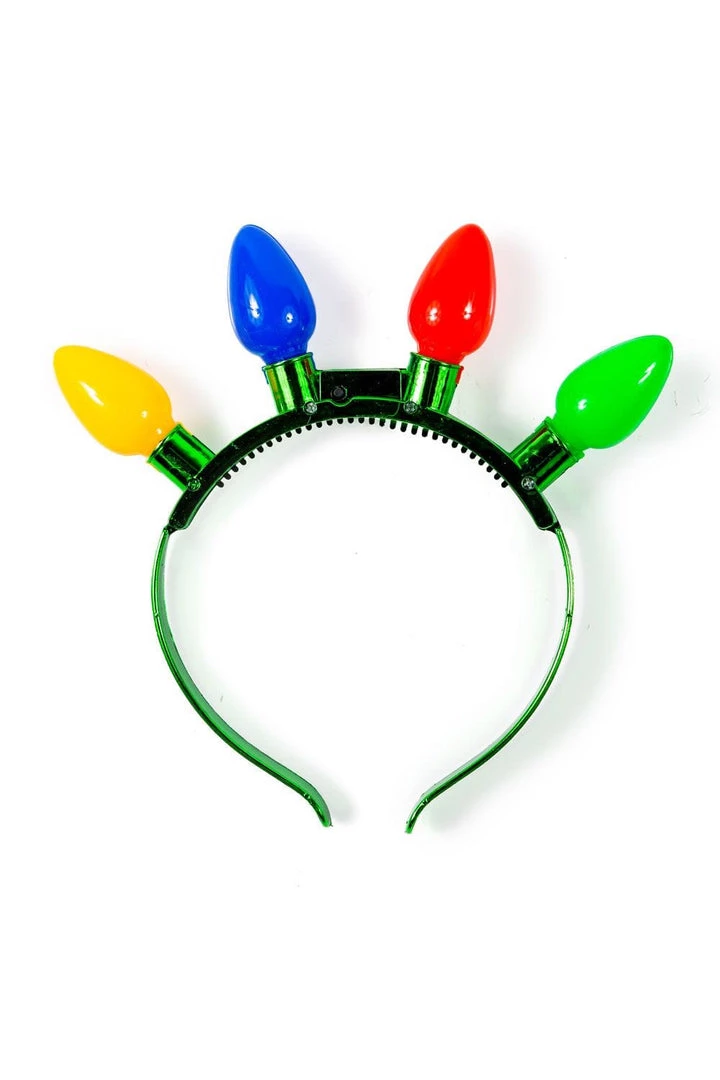 Tipsy Elves Holidays & Occasions Flashing Light Headband 1 Tipsy Elves Holidays & Occasions Flashing Light Headband