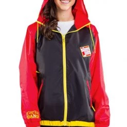 Tipsy Elves Women's Slim Jim Red And Black Jacket
