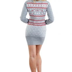 Tipsy Elves Women's Llama Manger Dress