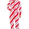Tipsy Elves Men's Candy Cane Jumpsuit