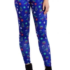 Tipsy Elves Neon Christmas Leggings