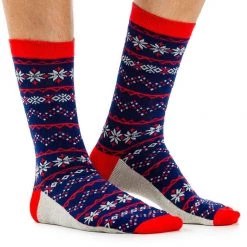 Tipsy Elves Men's Naughty Or Nice Socks
