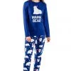 Tipsy Elves Women's Mama Bear Pajama Set