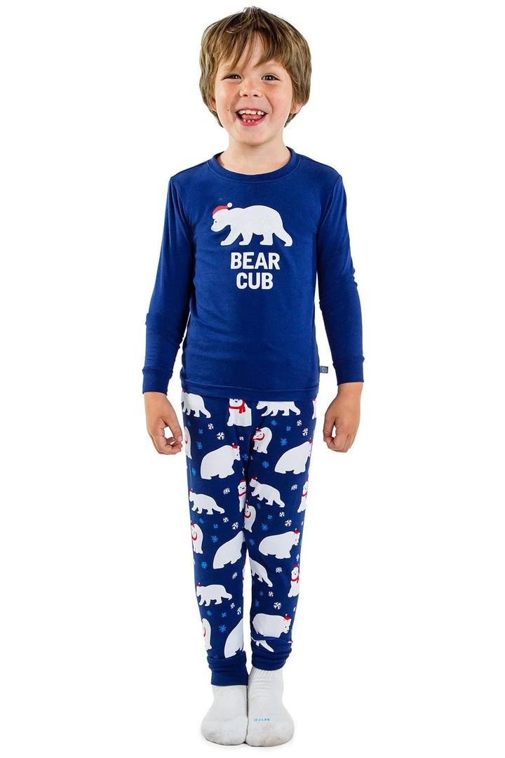 Tipsy Elves Kids & Baby Boy's / Girl's Bear Cub Pajama Set 1 Tipsy Elves Kids & Baby Boy's / Girl's Bear Cub Pajama Set