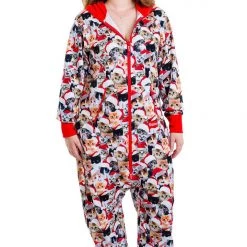 Tipsy Elves Women's Meowy Catmus Jumpsuit 9 Tipsy Elves Women's Meowy Catmus Jumpsuit