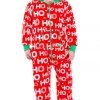 Tipsy Elves Men's Ho Ho Ho Big And Tall Jumpsuit