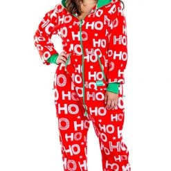 Tipsy Elves Women's Ho Ho Ho Jumpsuit