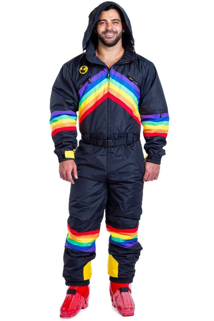 Tipsy Elves Men's Midnight Shredder Ski Suit Holidays & Occasions 5 Tipsy Elves Men's Midnight Shredder Ski Suit Holidays & Occasions