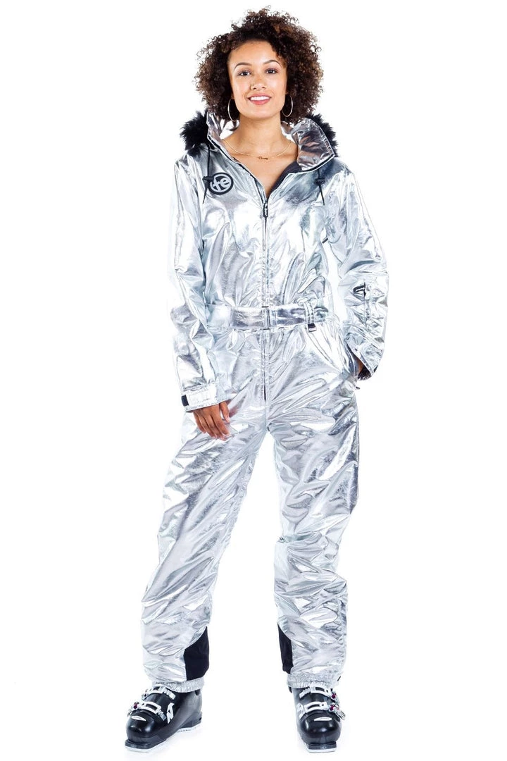 Tipsy Elves Trending Women's Silver Bullet Ski Suit 1 Tipsy Elves Trending Women's Silver Bullet Ski Suit