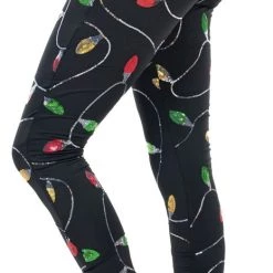 Tipsy Elves Women Christmas Lights Leggings