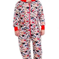 Tipsy Elves Men's Meowy Catmus Jumpsuit