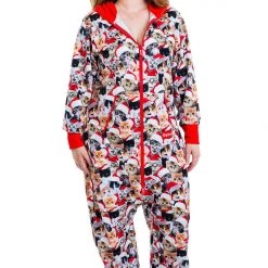 Tipsy Elves Women's Meowy Catmus Plus Size Jumpsuit 5 Tipsy Elves Women's Meowy Catmus Plus Size Jumpsuit
