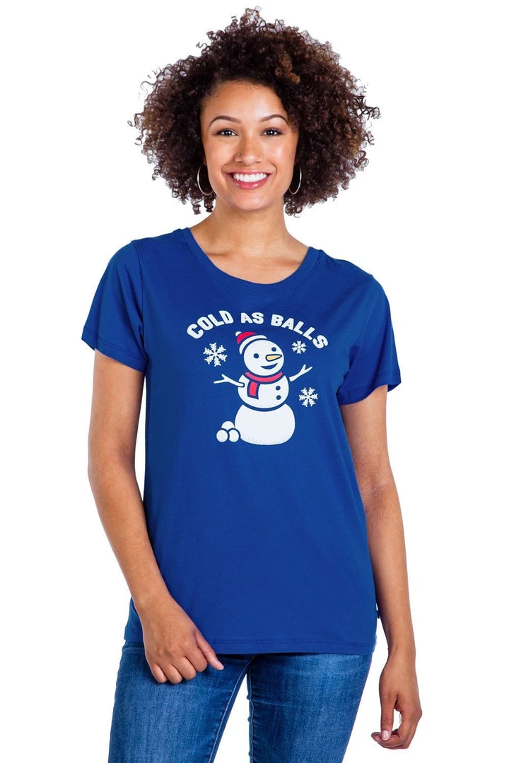 Tipsy Elves Women's Cold As Balls Tee 2 Tipsy Elves Women's Cold As Balls Tee