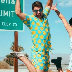 Tipsy Elves Rubber Ducky Stretch Swim Trunks