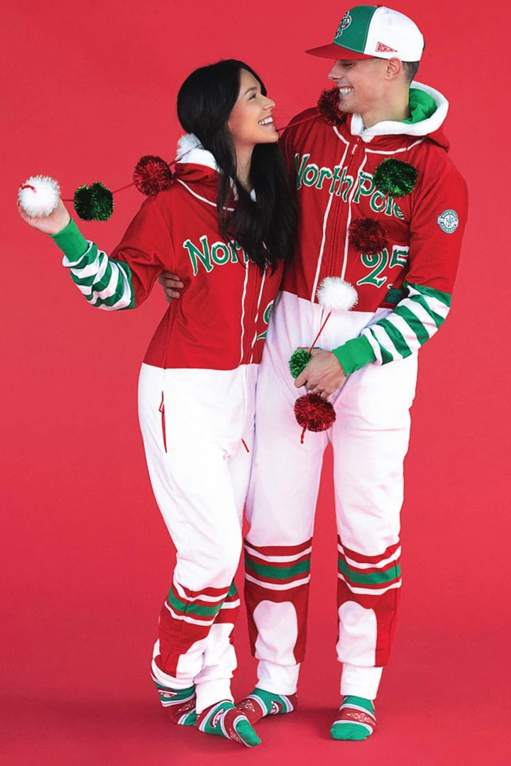 Tipsy Elves Holidays & Occasions Unisex Ball Club Santa Jumpsuit 4 Tipsy Elves Holidays & Occasions Unisex Ball Club Santa Jumpsuit