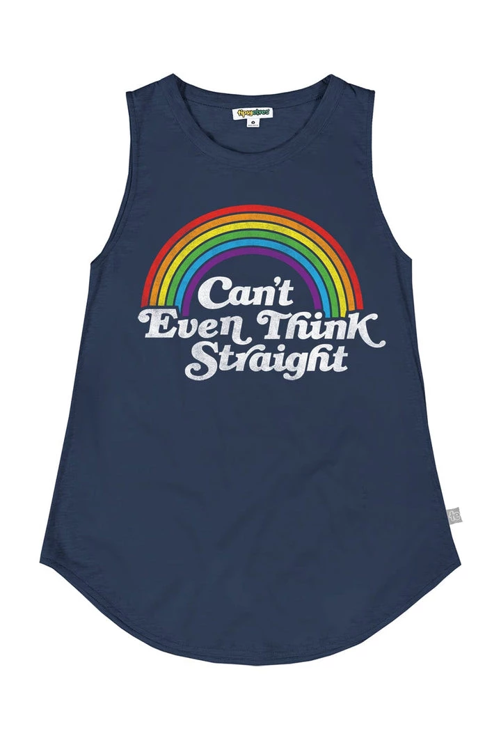 Tipsy Elves Can't Even Think Straight Tank Top - Women's Cut 1 Tipsy Elves Can't Even Think Straight Tank Top - Women's Cut