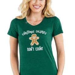 Tipsy Elves Women's Christmas Calories Tee