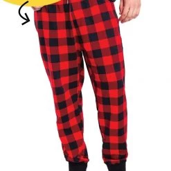 Tipsy Elves Men's Lumberjack Jogger Sweatpants