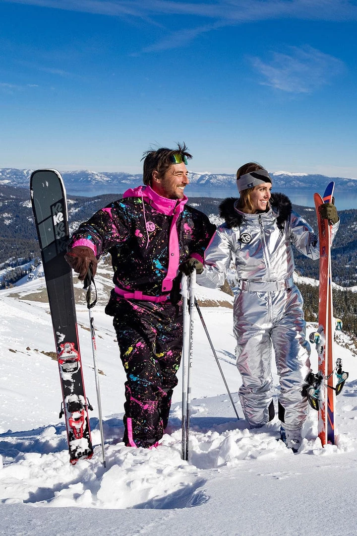 Tipsy Elves Trending Women's Silver Bullet Ski Suit 2 Tipsy Elves Trending Women's Silver Bullet Ski Suit
