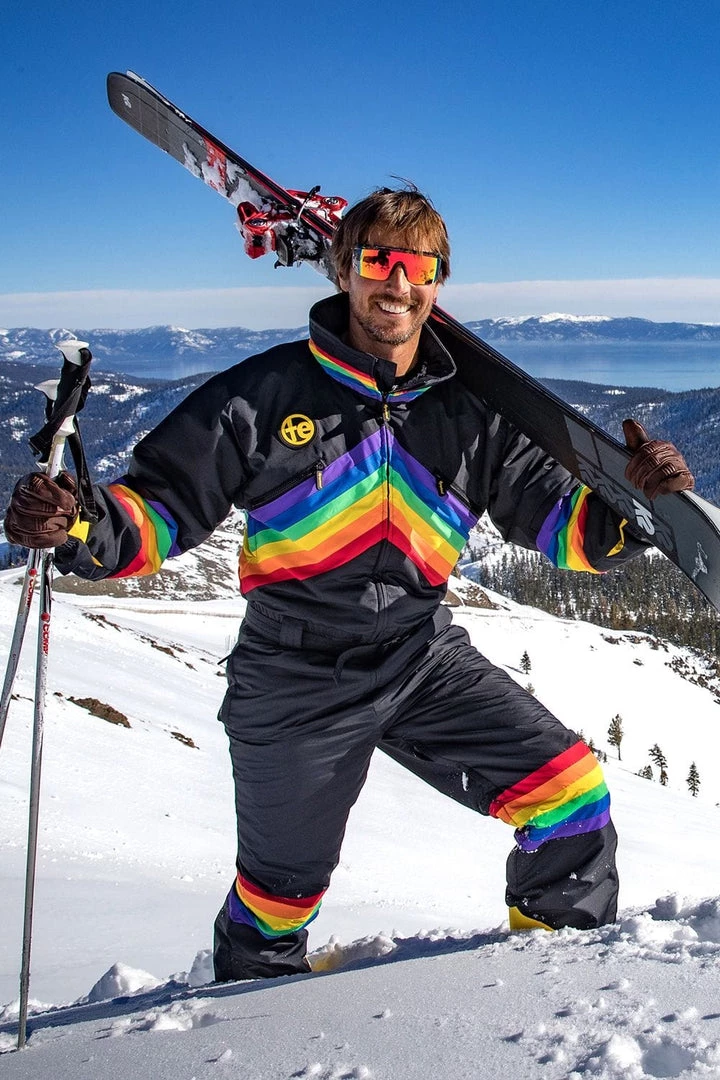 Tipsy Elves Men's Midnight Shredder Ski Suit Holidays & Occasions 3 Tipsy Elves Men's Midnight Shredder Ski Suit Holidays & Occasions