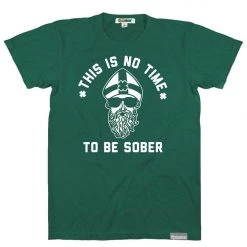 Tipsy Elves Men's No Time To Be Sober Tee