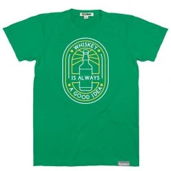 Tipsy Elves Men's Whiskey Is Always A Good Idea Tee