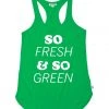Tipsy Elves Women's So Fresh And So Green Tank Top