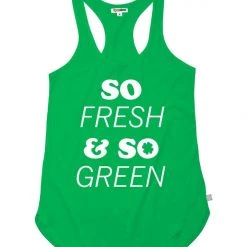Tipsy Elves Women's So Fresh And So Green Tank Top