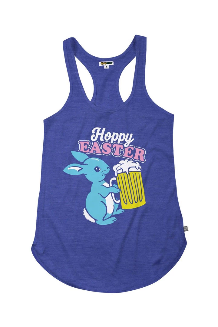 Tipsy Elves Women's Hoppy Easter Tank Top 1 Tipsy Elves Women's Hoppy Easter Tank Top