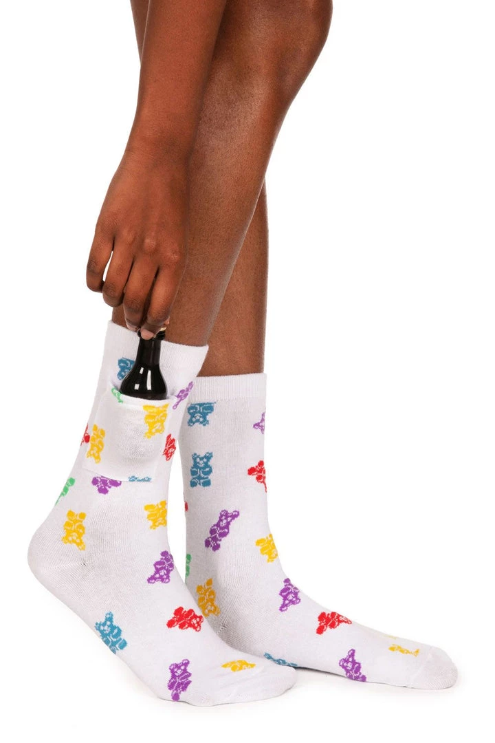 Tipsy Elves Gummy Galore Socks - Women's Cut 2 Tipsy Elves Gummy Galore Socks - Women's Cut