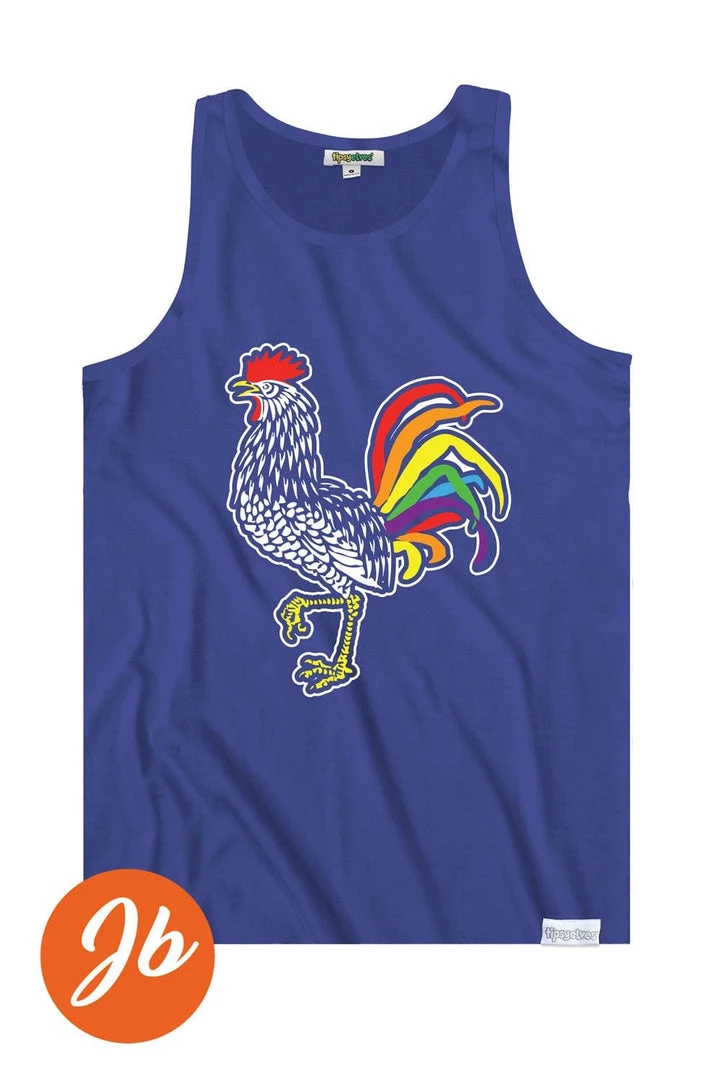 Tipsy Elves Feelin' Cocky Tank Top - Men's Cut 3 Tipsy Elves Feelin' Cocky Tank Top - Men's Cut