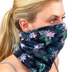 Tipsy Elves Flower & Fern Ski Face Cover