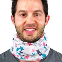 Tipsy Elves Holidays & Occasions Star Power Ski Face Cover