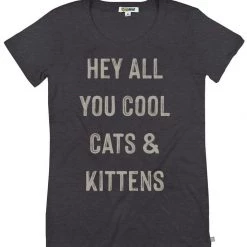 Tipsy Elves Women's Cool Cats And Kittens Tee