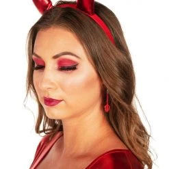 Tipsy Elves Devil Pitchfork Earrings Women