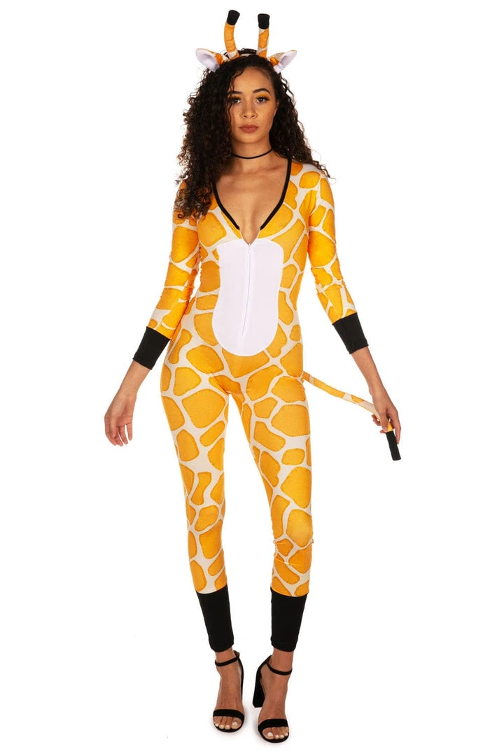 Tipsy Elves Giraffe Costume Women 1 Tipsy Elves Giraffe Costume Women