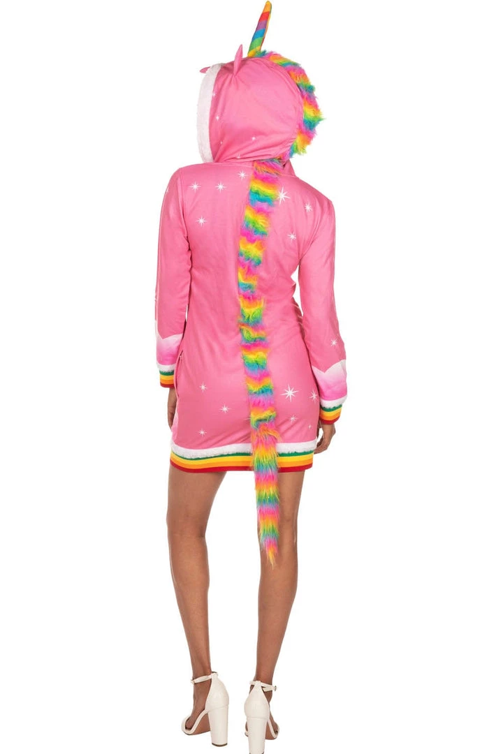 Tipsy Elves Women Pink Unicorn Costume Dress 3 Tipsy Elves Women Pink Unicorn Costume Dress
