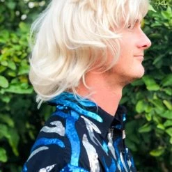Tipsy Elves Holidays & Occasions Blonde Mullet Wig