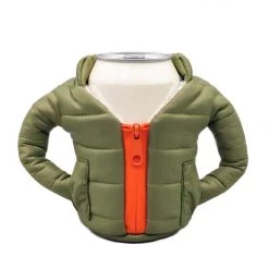 Tipsy Elves Holidays & Occasions Green & Orange Beverage Jacket 7 Tipsy Elves Holidays & Occasions Green & Orange Beverage Jacket